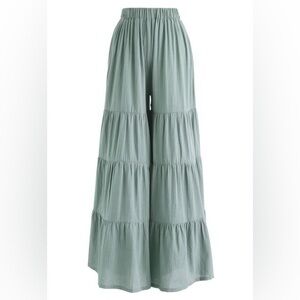 Flowy Wide-Leg Beach Pants